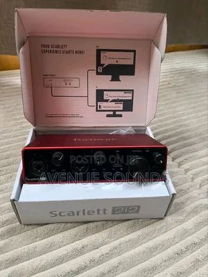 Focusrite 2i2 3rd Generation Soundcard Audio Interface