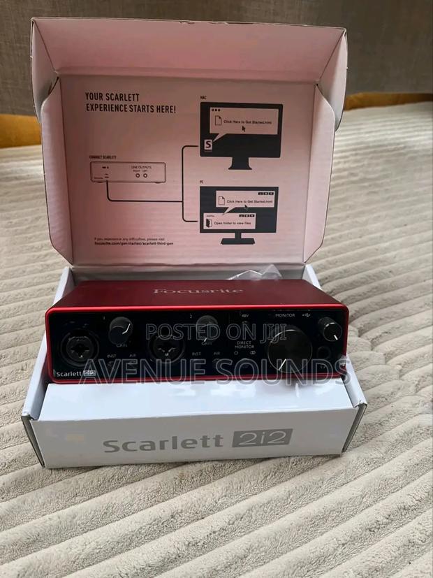 Focusrite 2i2 3rd Generation Soundcard Audio Interface - thumbnail 2
