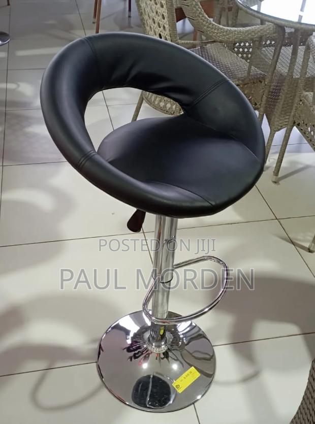 Black Swivel Adjustable Barstools