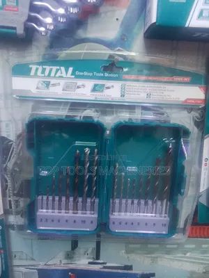 Total 16 Pieces, Metal Concrete and Wood Drill Bits