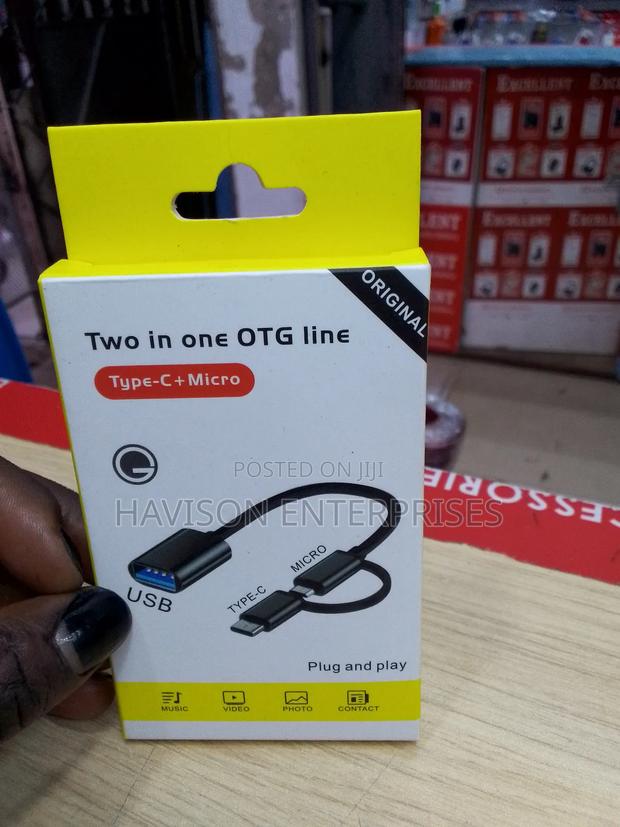 2 In 1 OTG Cable