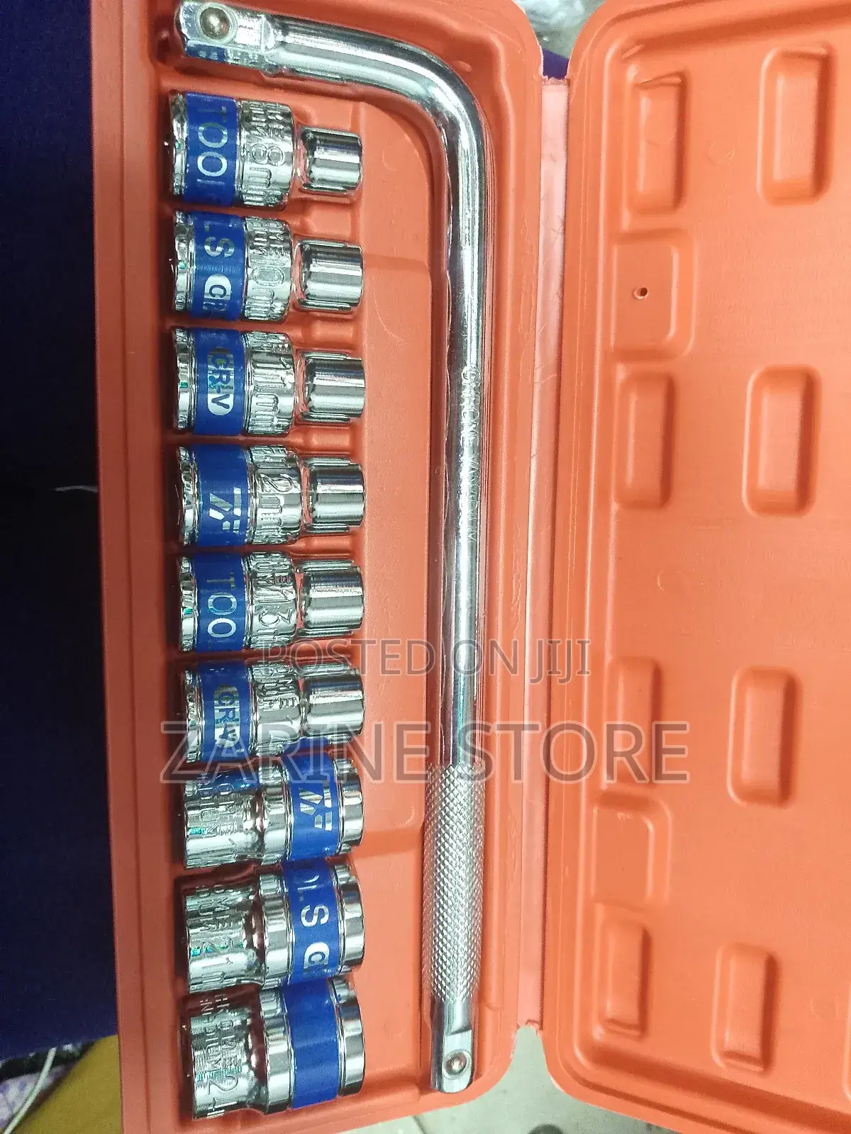 1/2 Inch DR Socket Set 10pieces Chrome Vanadium Quality Tool