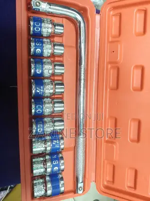 1/2 Inch DR Socket Set 10pieces Chrome Vanadium Quality Tool