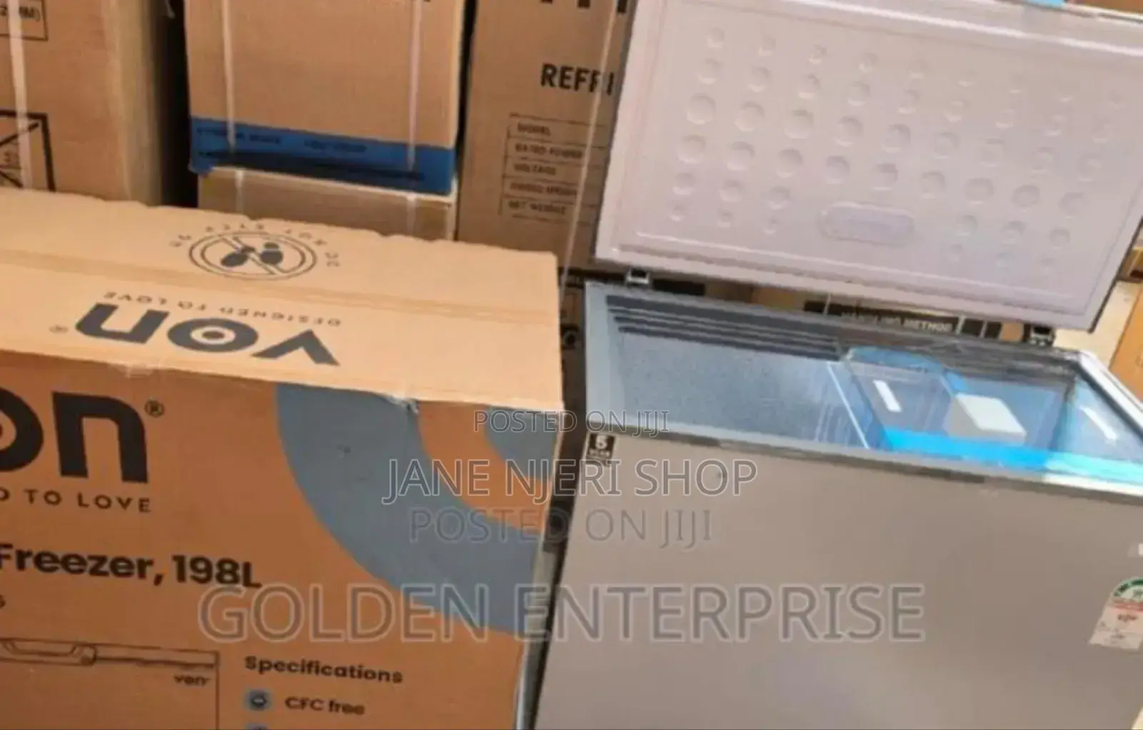 Von 198l Freezer