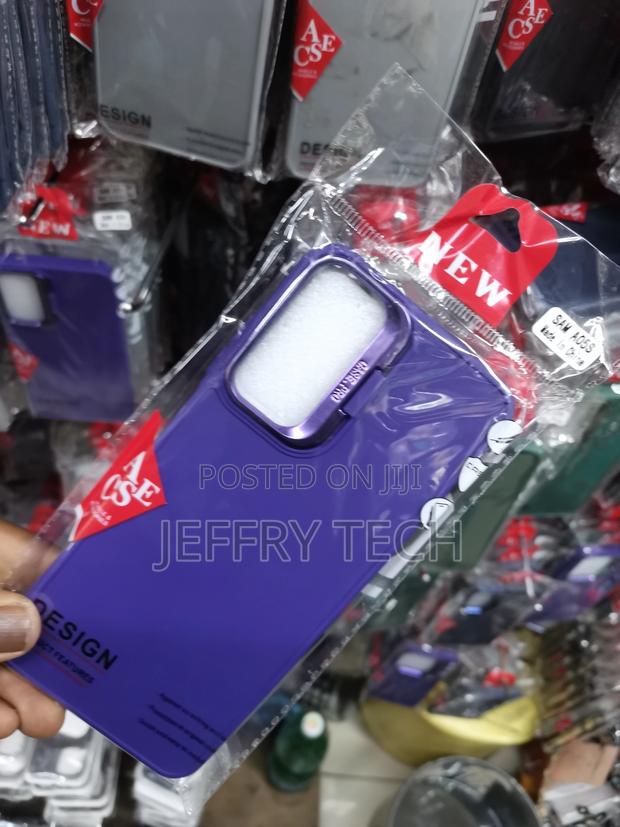 Samsung Galaxy A05S Case With Camera Frame Stand-Purple - thumbnail 3