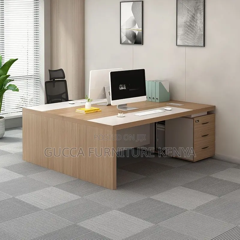 Office Tables:1400mm Executive Wooden Home Office Study Desk