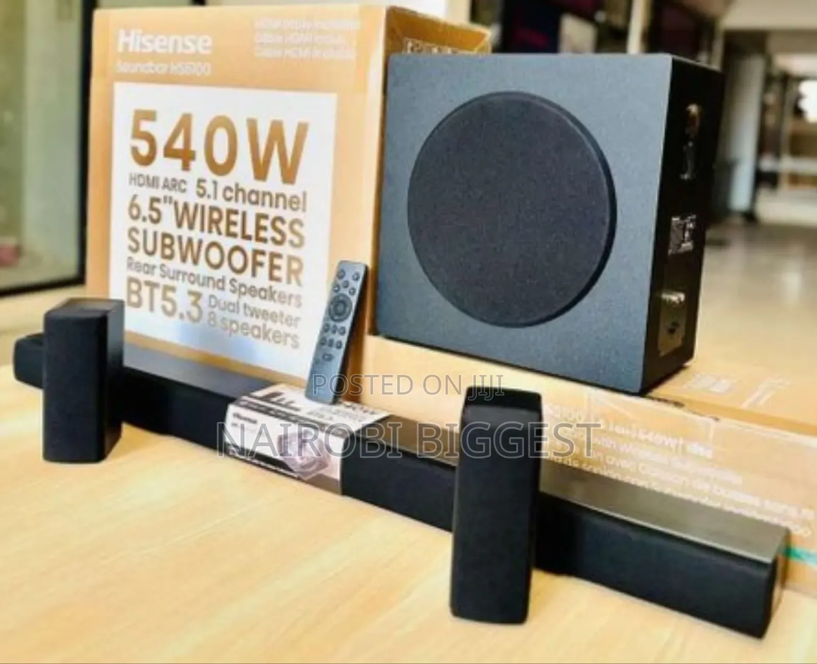 Hisense 5.1 Original Soundbar System