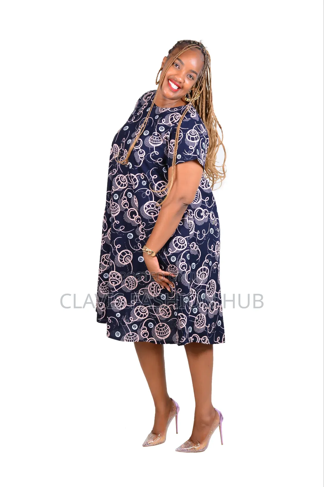 Ready Made - Maridadi Flare Kitenge Free Dress