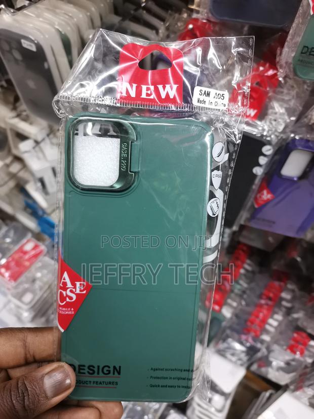 Case for Samsung Galaxy A05 Camera Protection Frame-Green - main view