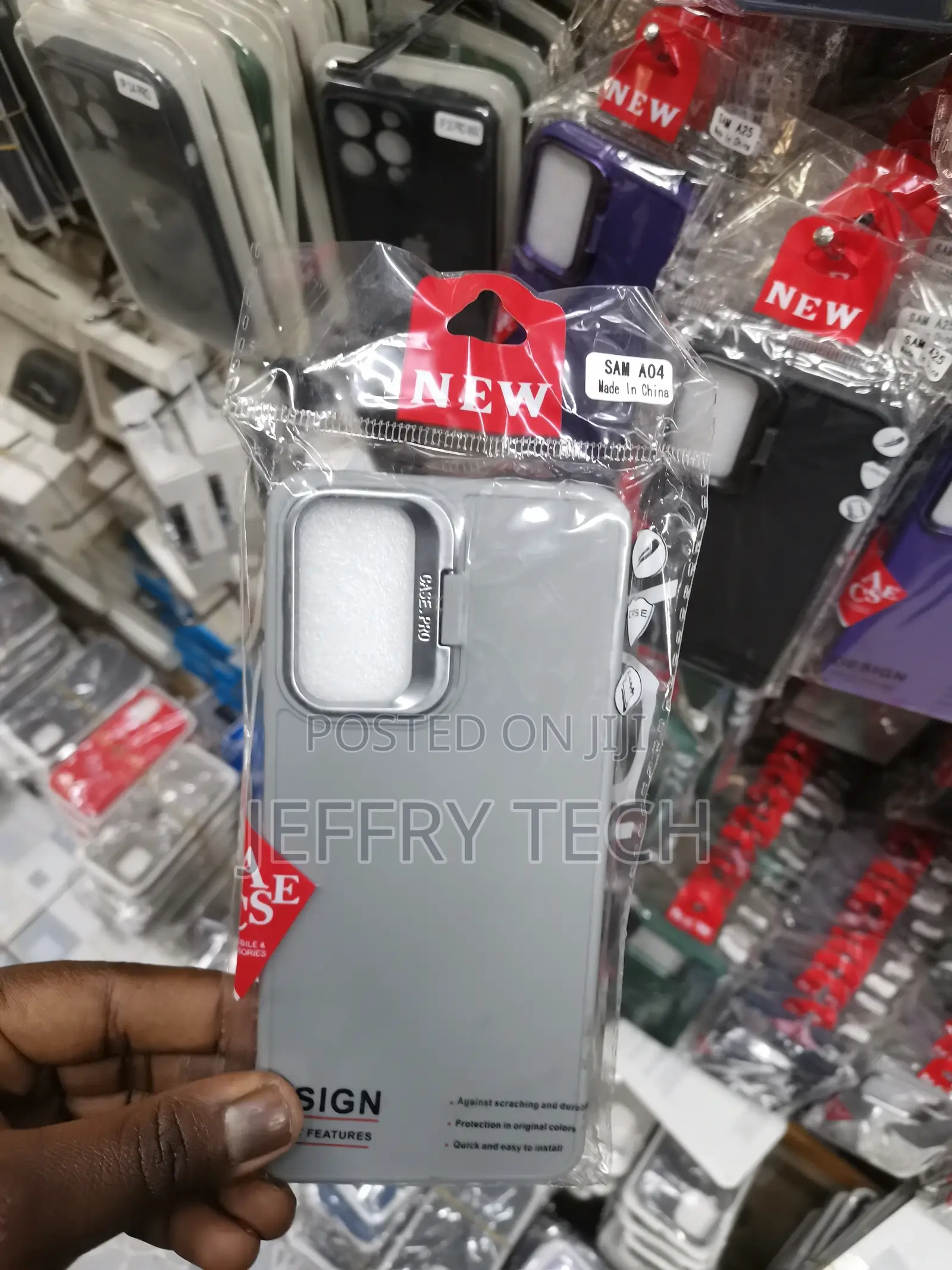 Samsung Galaxy A05 With Camera Protection Frame Case-Gray