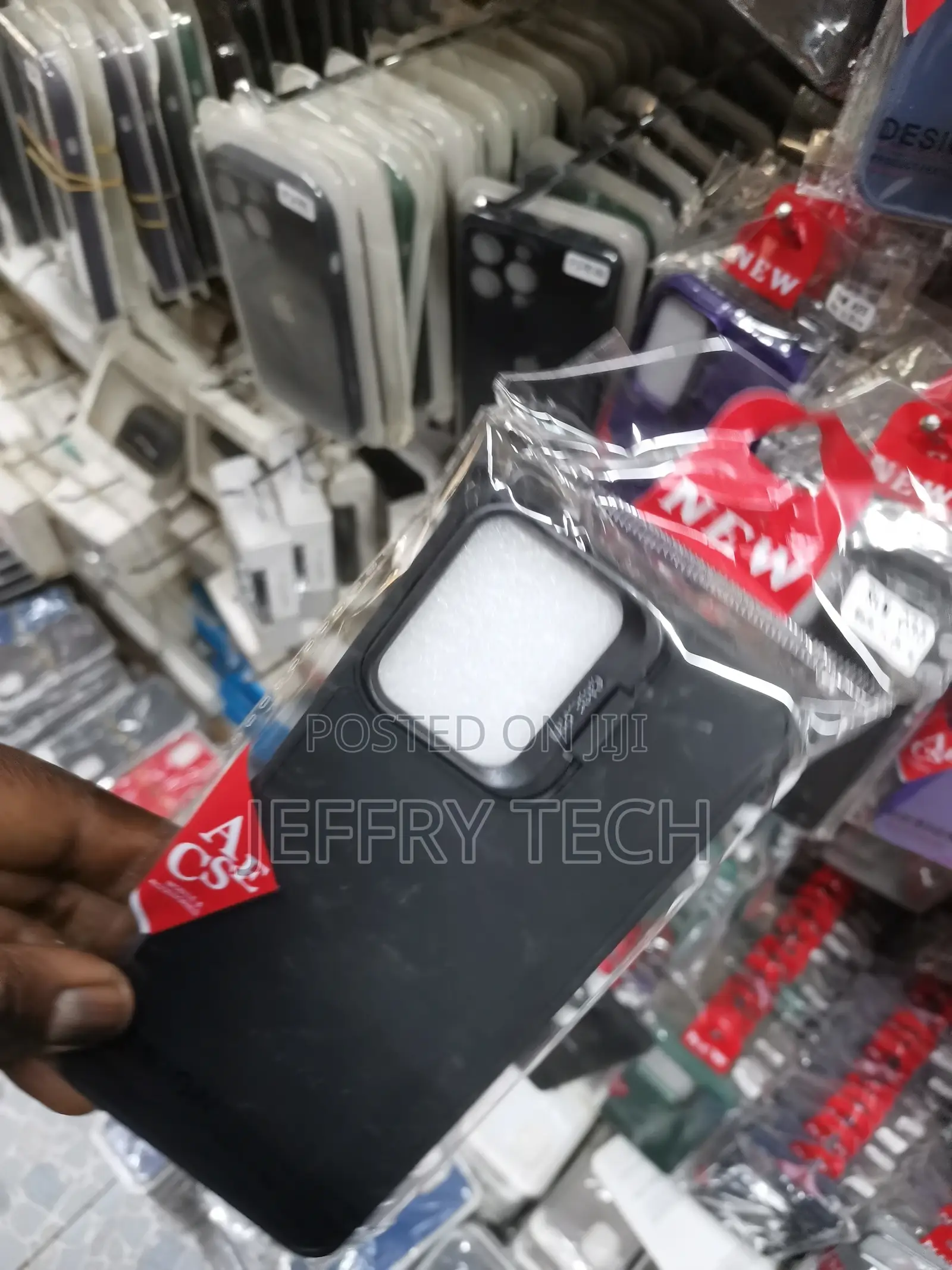 Case for Realme C35 Back Cover With Camera Frame Stand-Black