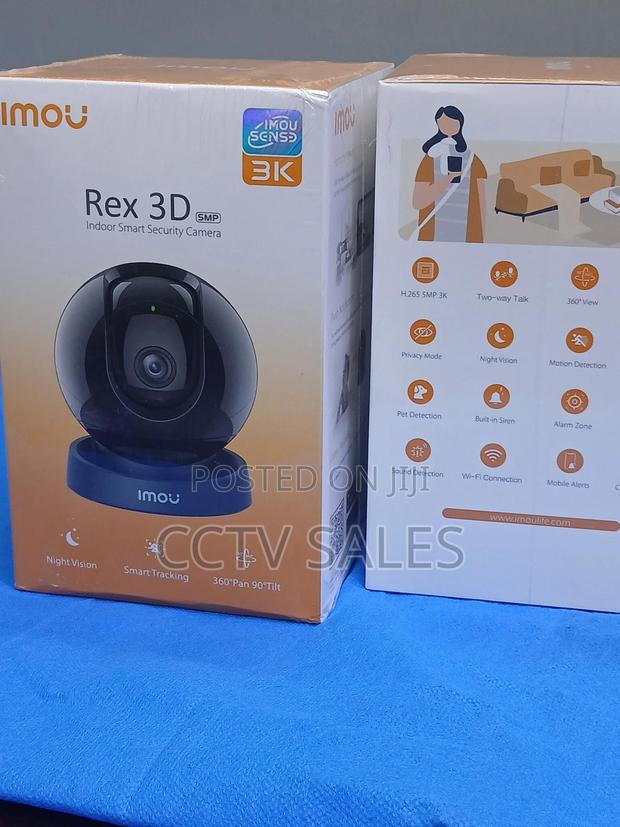 360 View Imou Rex 3d 5mp Built in Siren Camera - main view