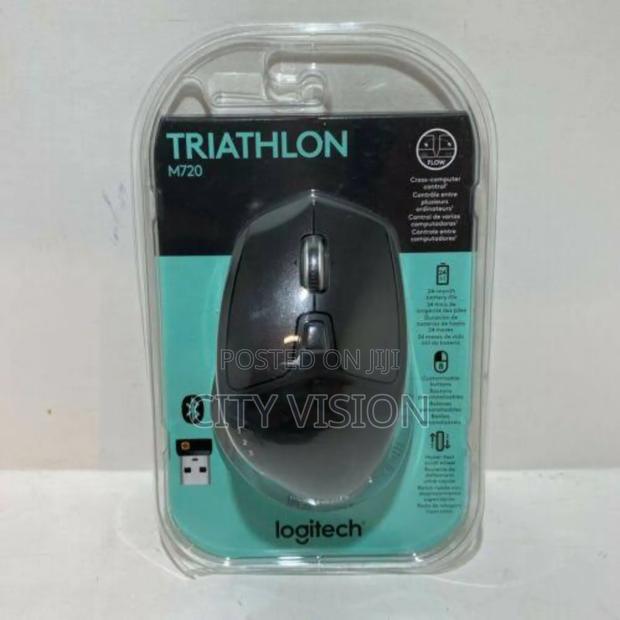 Logitech Mouse M720 Triathlon Available Graphite