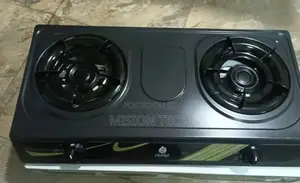 Nunix Auto Ignition Table Top Stainless Steel 2 Burner