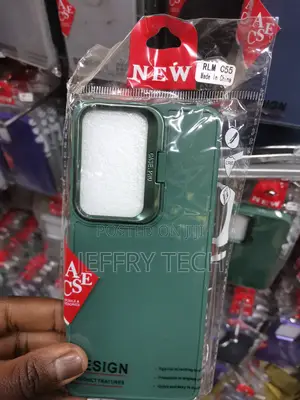 Realme C55 Case With Camera Stand Protection Frame-Grren