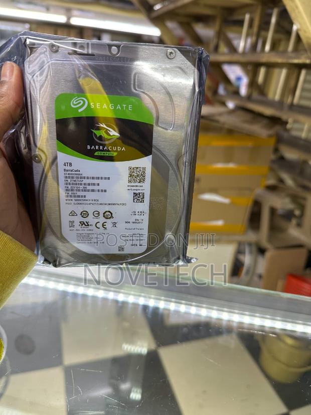 Seagate Barracuda 4TB Internal Hard Disk 3.5inch SATA - main view