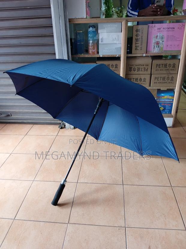 Umbrella Plain Colour Black or Navy Blue/Branding Umbrellas - thumbnail 5