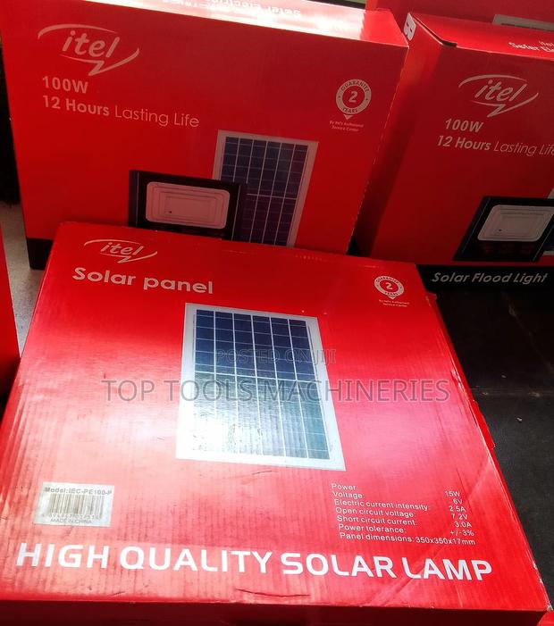 Itel Solar Flood Lights 100 - main view