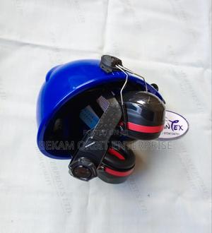 High Sealing Cup Noise Insulation Earmuff Attached To Helmet - main view