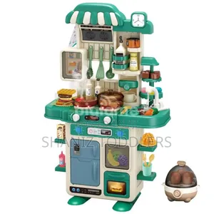 Pretend Play Toy Kitchen Set for Girls