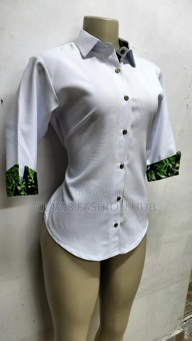 White Ladies Executive Top - main view