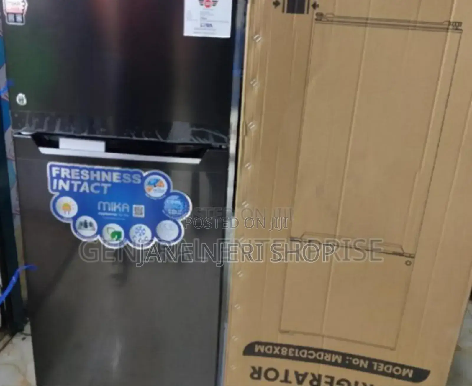 Original Mika 138l Double Door Fridge
