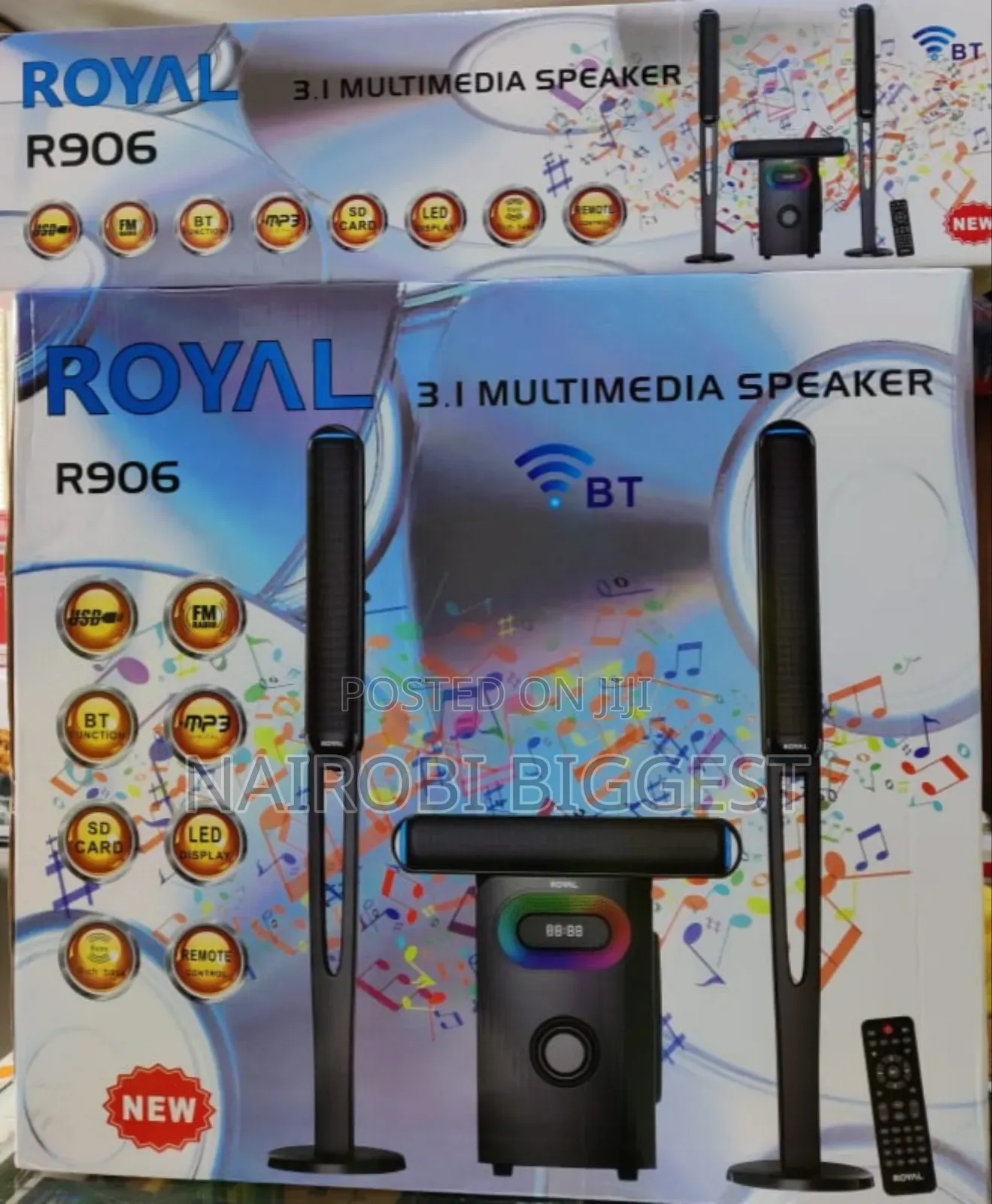 *Royal 906 Home Theatre Woofer System