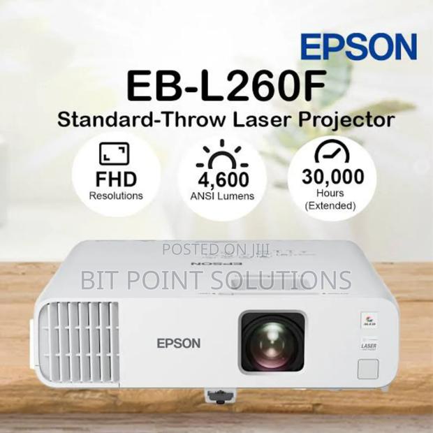 Epson Eb-l260f 4600lumens Laser Projector (Eb-l260f)