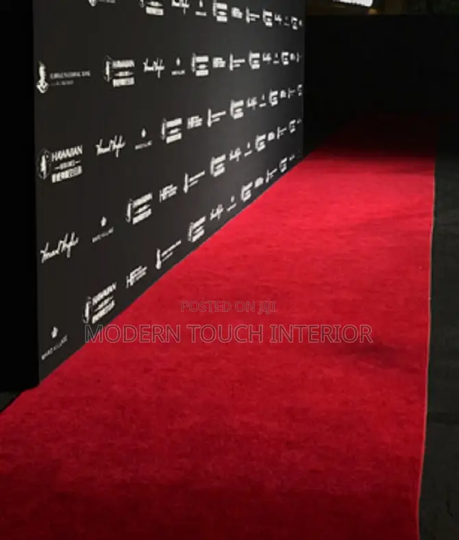 Elegant Red Event Runner