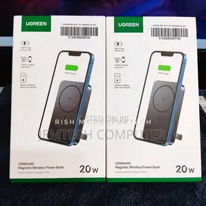 Ugreen 20W 10000mah Wireless Magnetic Power Bank - Beige