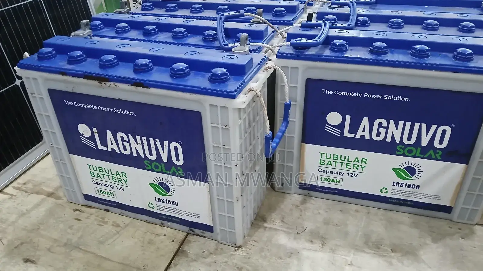 Lagnuvo Solar Battery Lgs1500