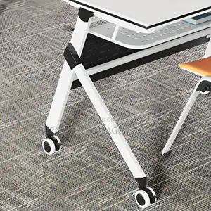 Office Table: Foldable Away Study Conference Table