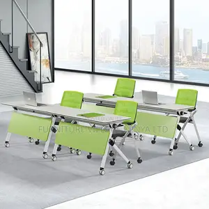 Office Table : White Study Table With Wheels
