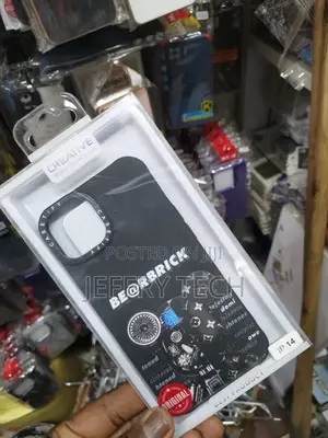 Anti-Slip TPU Protection iPhone 14 Cover- Graffiti Black
