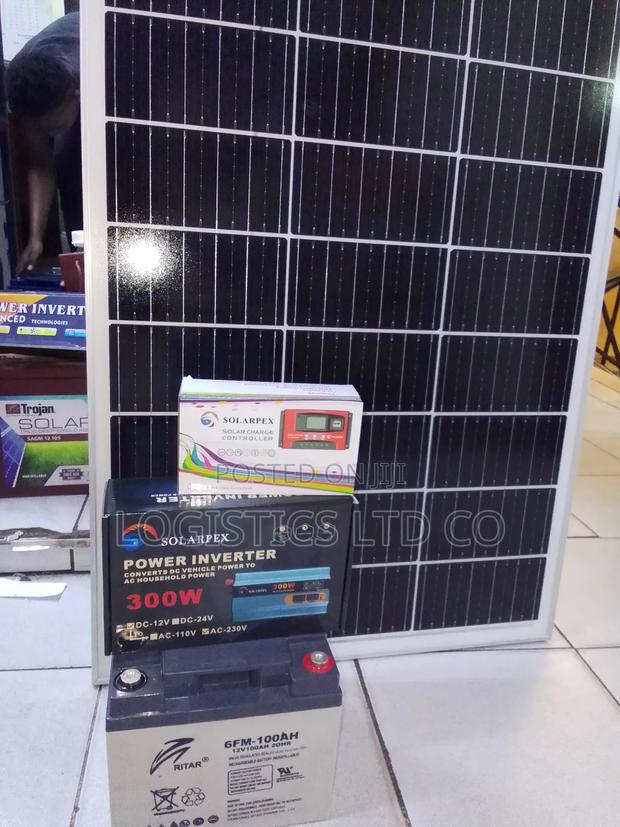 Solar System With 200w Panel, 150ah Battery, 10A Charge