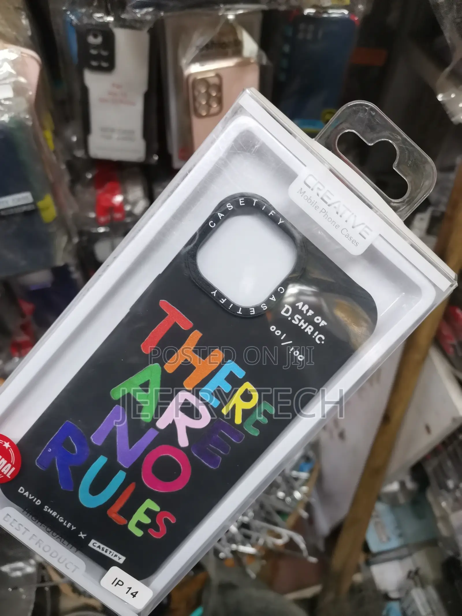 Anti-Slip TPU Protection Shockproof iPhone 14-Art Graffiti
