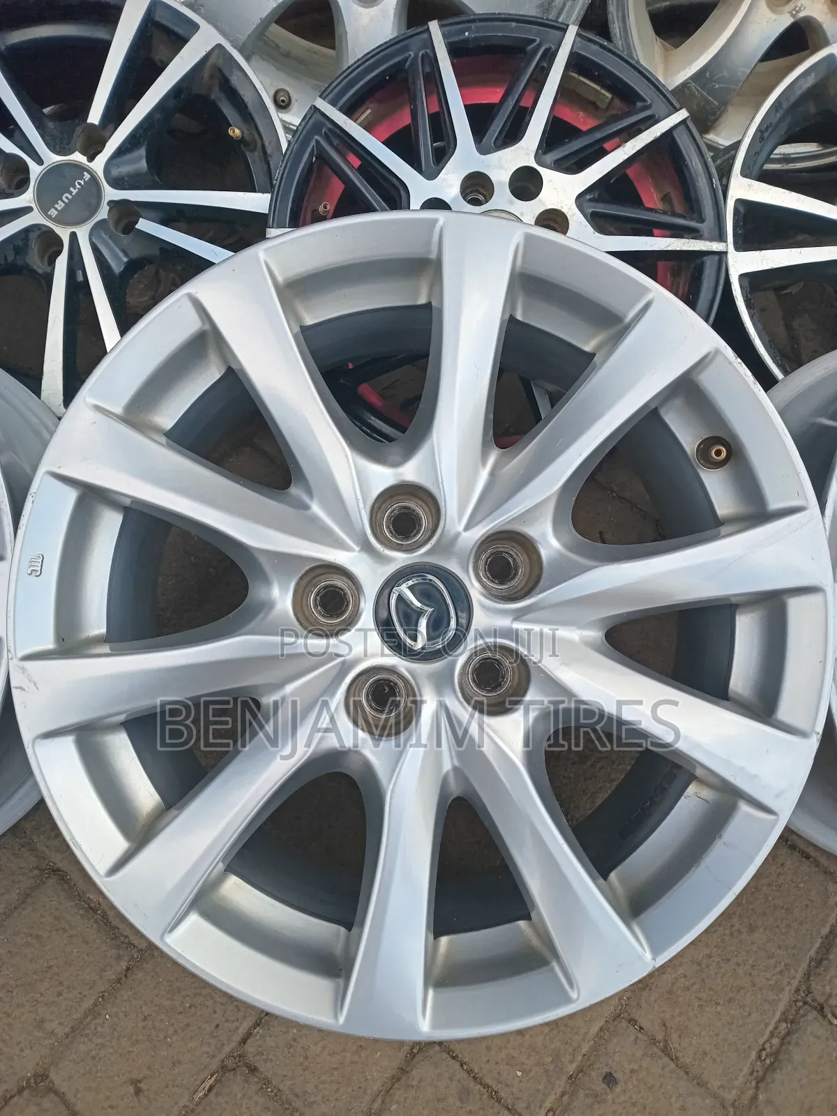 Mazda Altenza Rim Size 17 Inch.