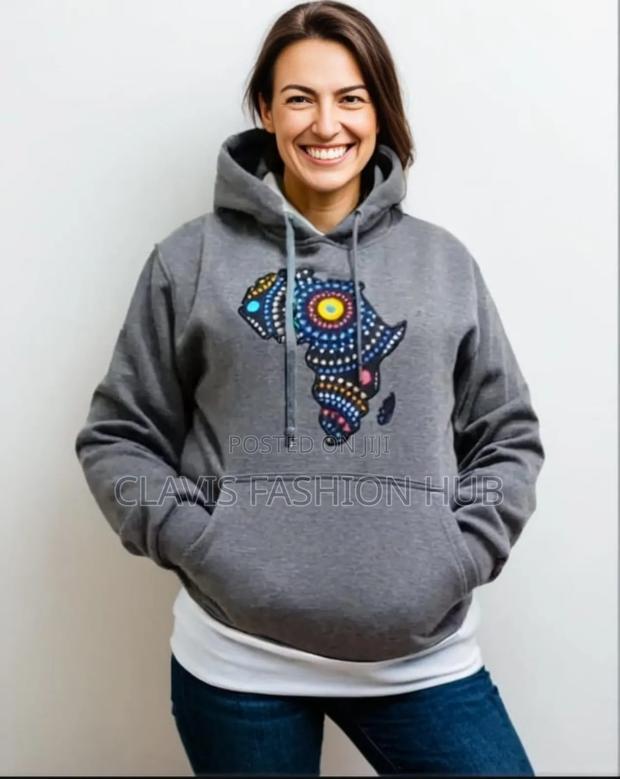 African Unisex Hoodies With Map Of Africa