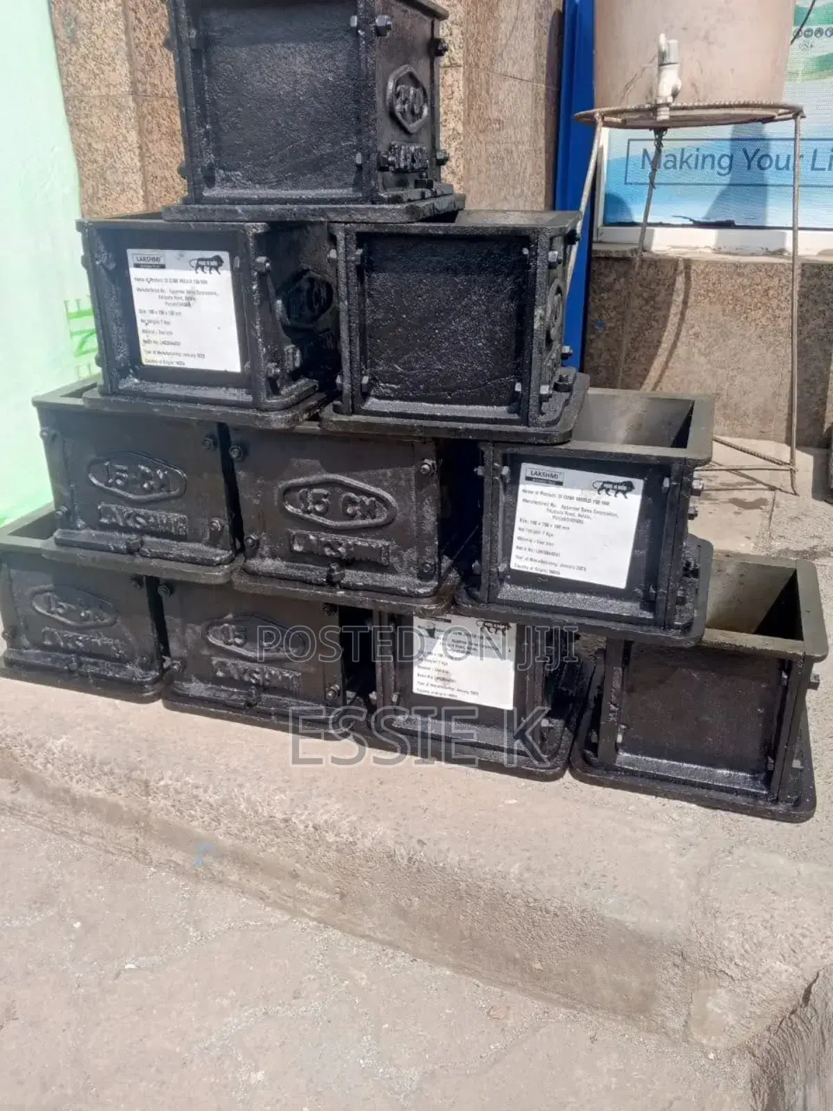 Heavy Duty Cube Test Moulds 15cm