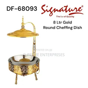 Stylish Gold Buffet Cheffing Dish
