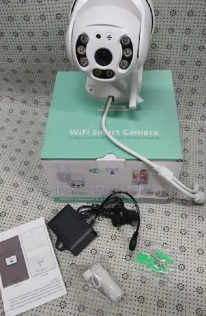 4mp Quality Icsee PTZ Rotating Smart Camera Wifi Supported