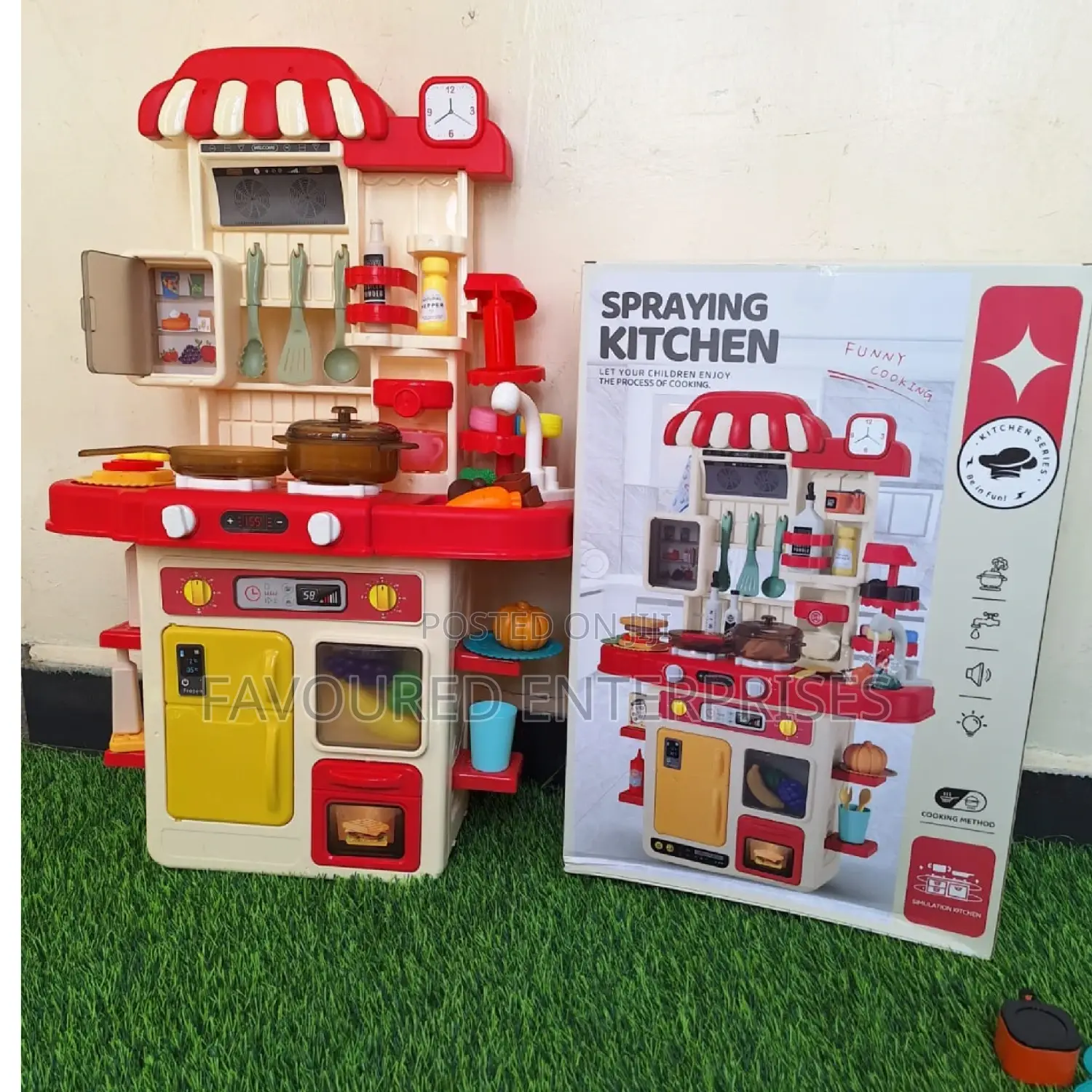 Kid's Kitchen Set 48pcs
