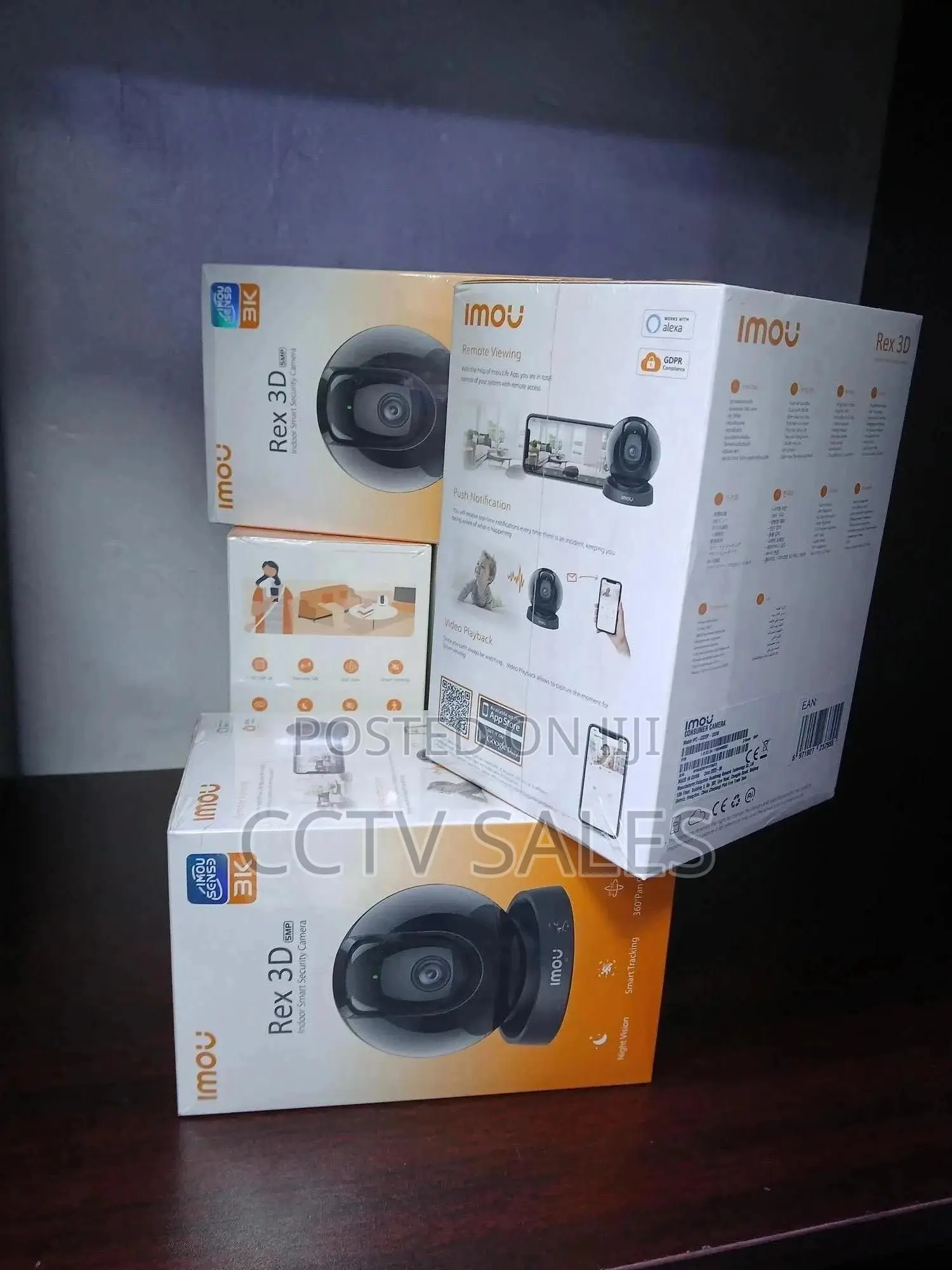 Built in Siren Imou Rex 3d H.265 5mp Indoor Camera