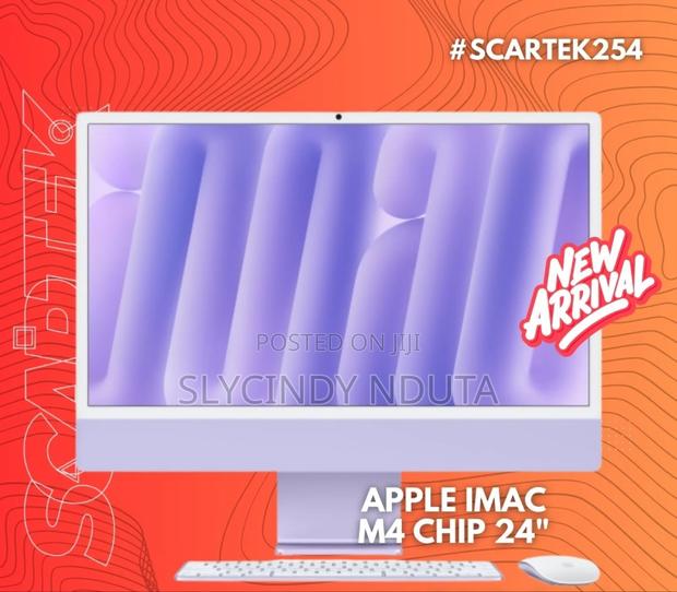 New Desktop Computer Apple iMac M4 16GB SSD 256GB - thumbnail 3