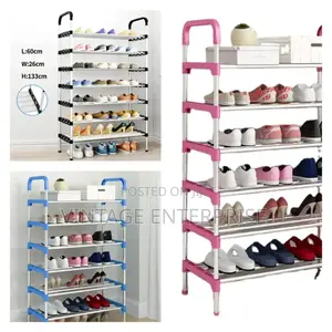 8tier Adjustable Shoe Rack
