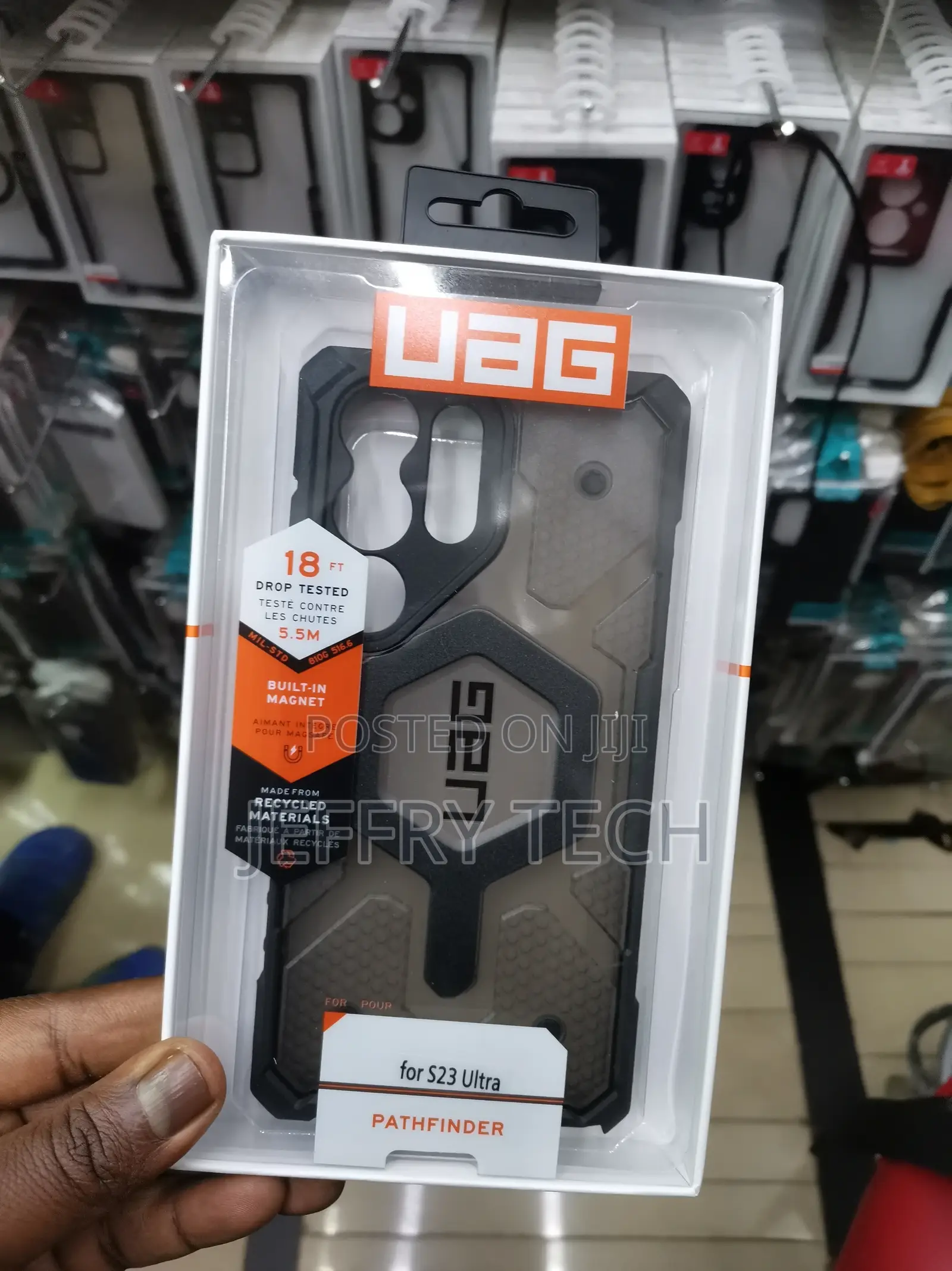 UAG Samsung Galaxy S23 Ultra Case With Magsafe-Transparent