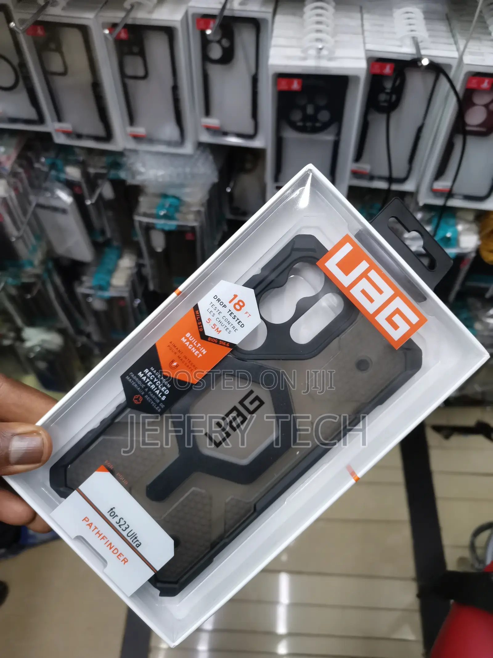 UAG Samsung Galaxy S23 Ultra Case With Magsafe-Transparent