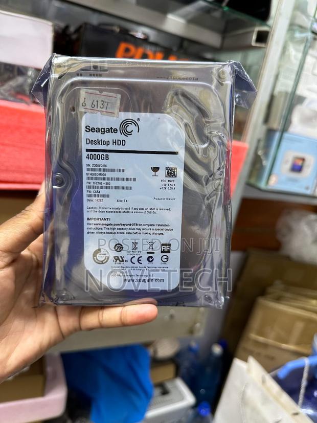 Seagate 4TB SATA 3.5 Desktop ,PC ,COMPUTER Hard Drive - main view