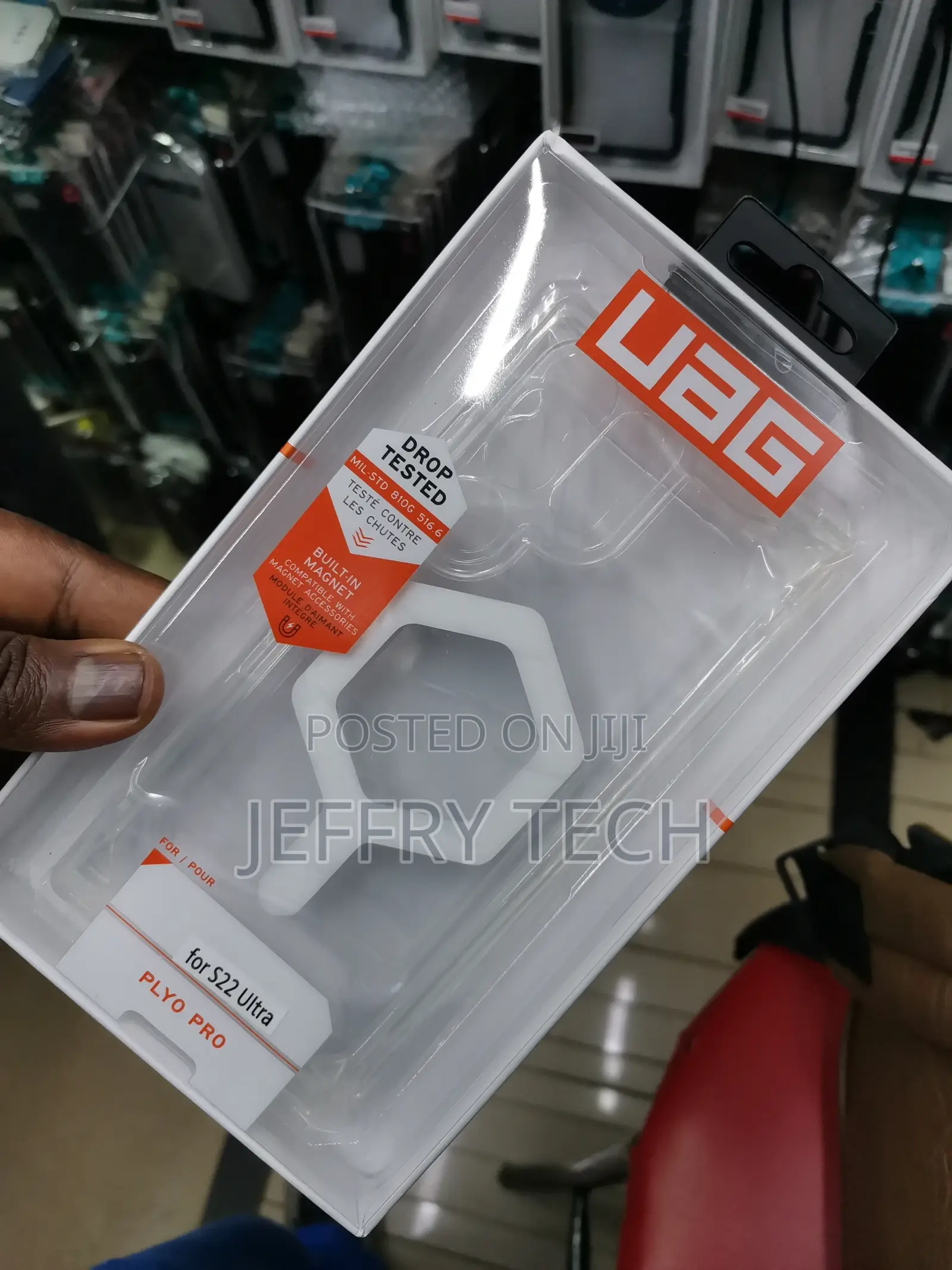UAG Magsafe Compatible for Samsung Galaxy S22 Ultra-Clear