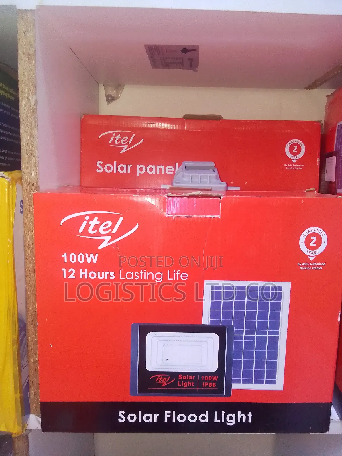 Itel 100 W Solar Flood Light